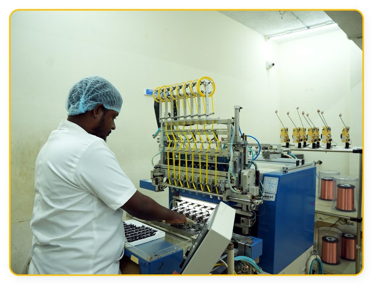 Automatic winding machine