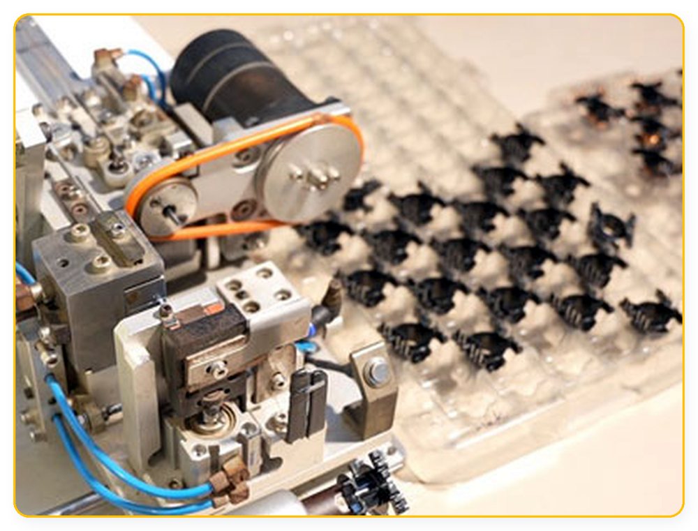 Automatic winding cell